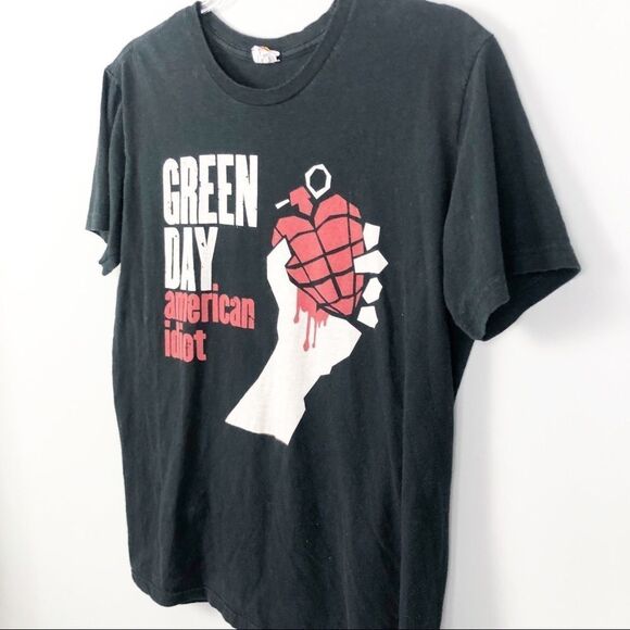 GREEN DAY American Idiot Band Tee Short Sleeve S - Picture 2 of 7